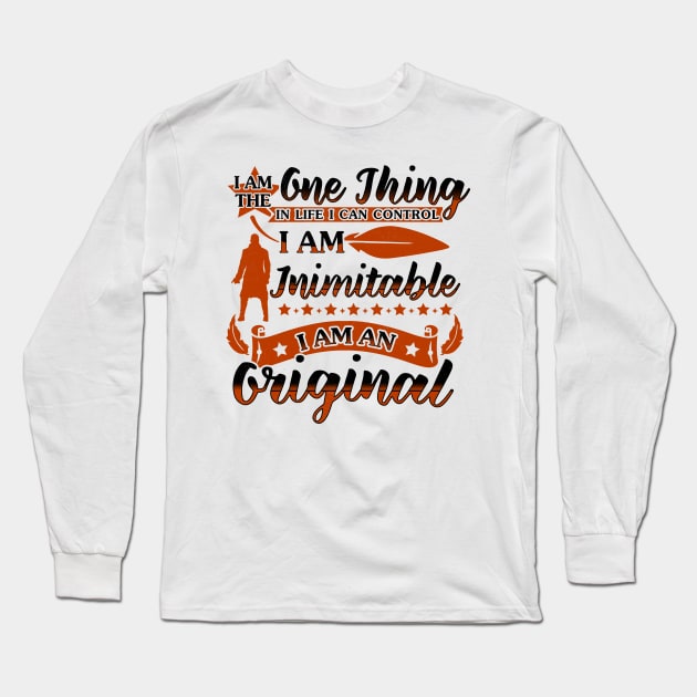 I'm Inimitable Long Sleeve T-Shirt by KsuAnn